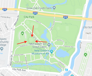 Map image of City Park Field