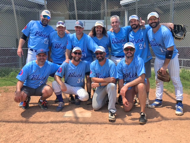 Bayou St. John Blues Team Photo after winning the Spring 2022 Championship